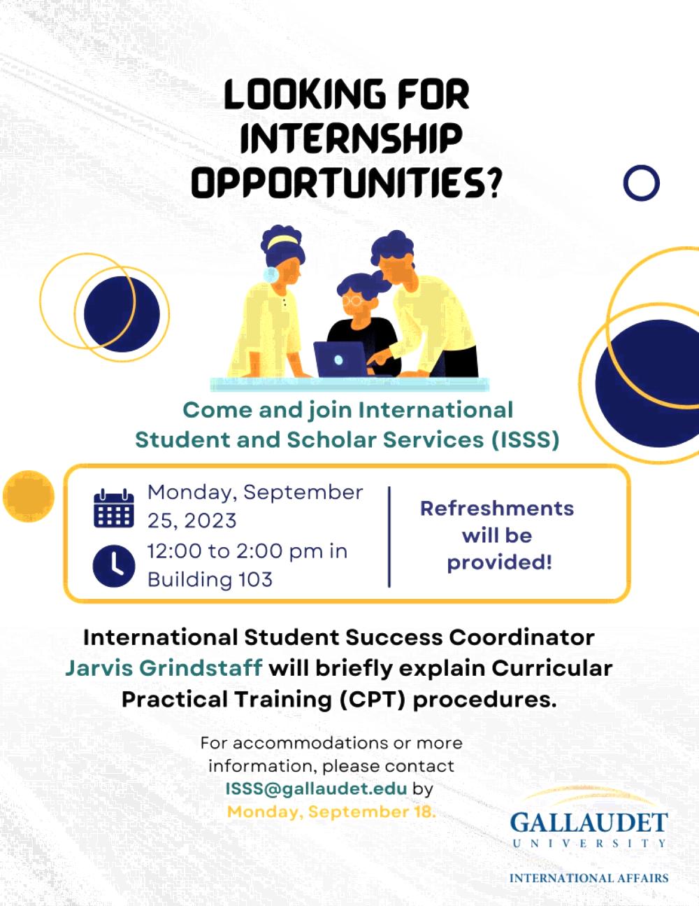 internship event
